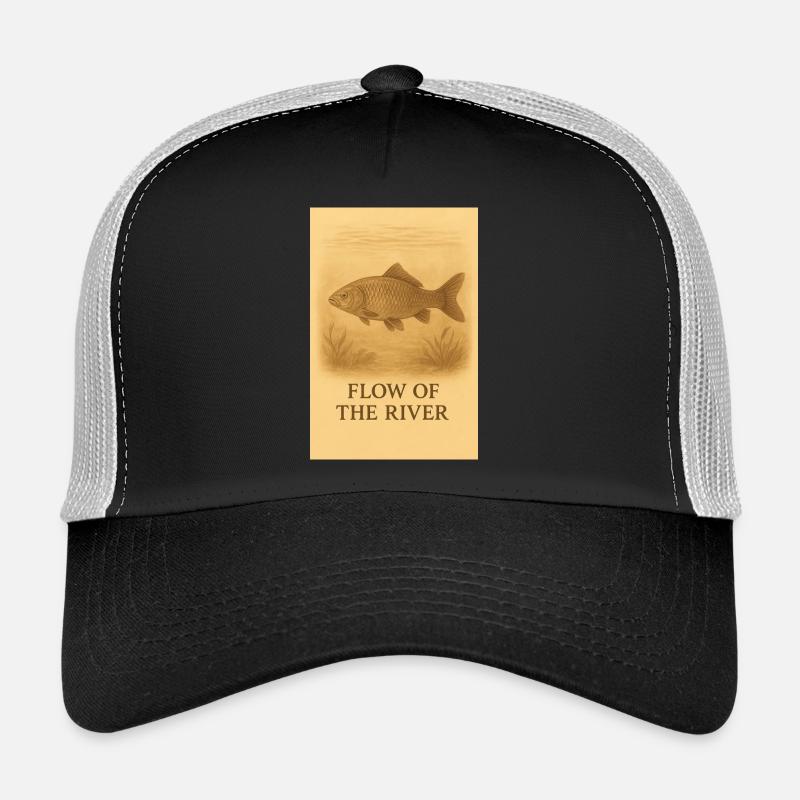 Ruisseau de la rivière Vis Casquette trucker 