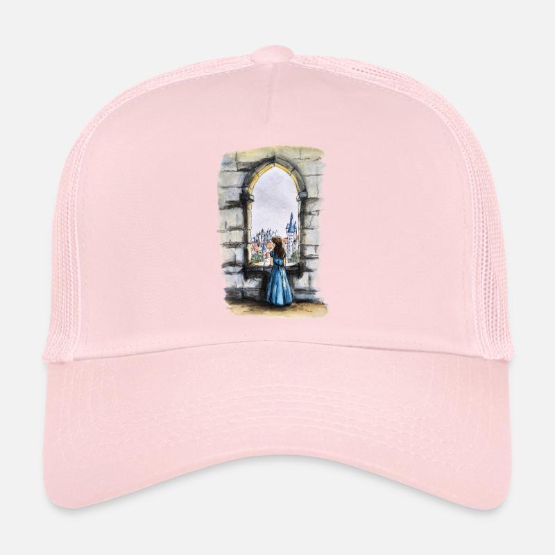 Fairytale Castle Window Dream Trucker Cap