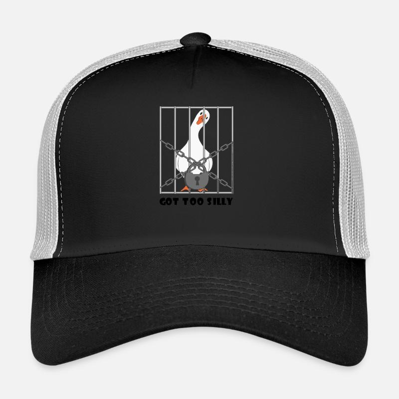 Goose – Got Too Silly - Trucker Cap - black/stone grey