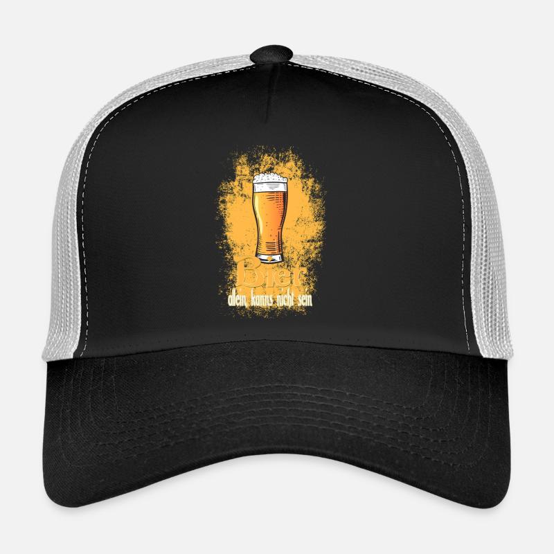Bier Glas Spruch  Trucker Cap