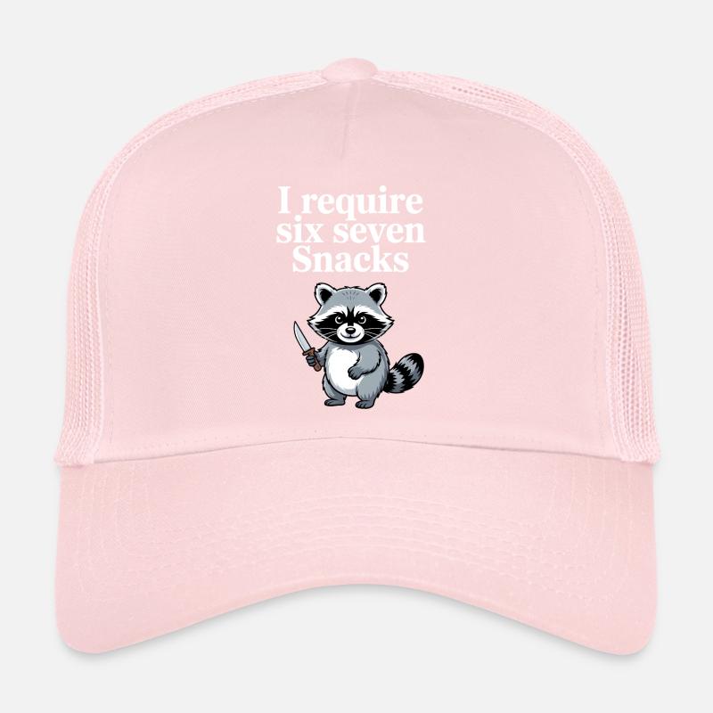 6-7 Refroidisseur de mèmes Internet 6 7 Raton laveur Casquette trucker 