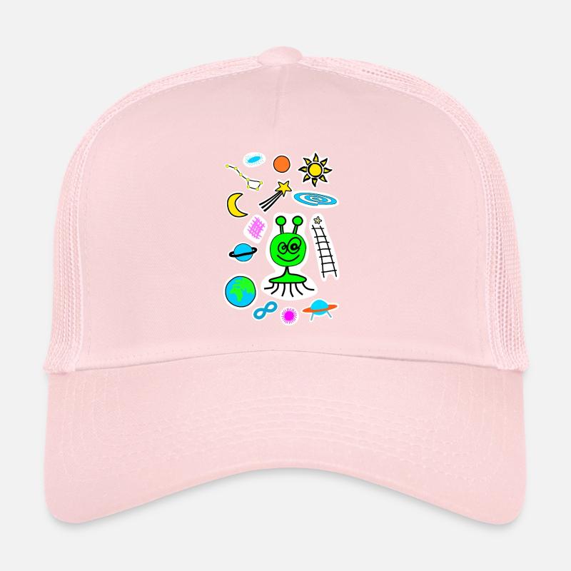 Gribouillis d’espace Casquette trucker 