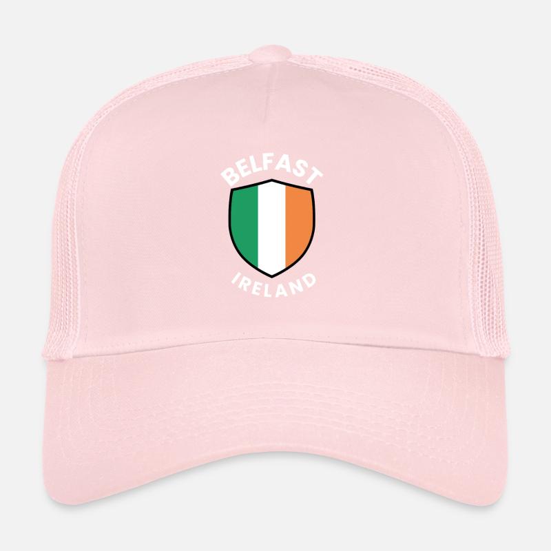 Bouclier de Belfast d’Irlande Casquette trucker 