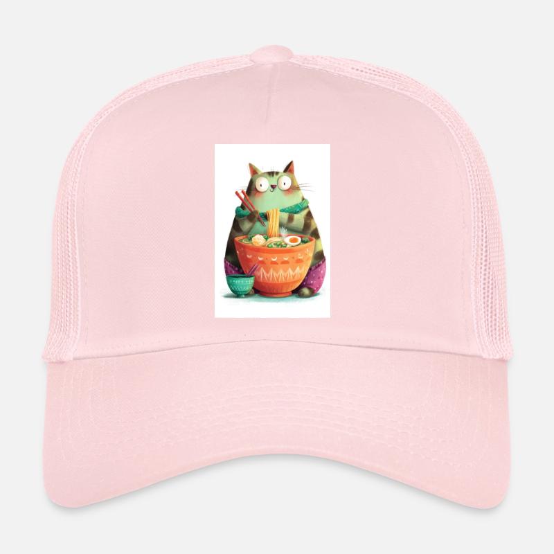 Ramen Cat Feast Trucker Cap