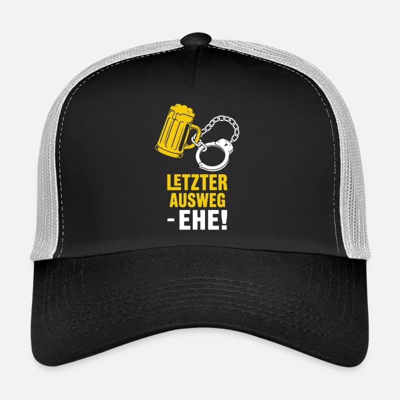 Letzter Ausweg Ehe Meme Trucker Cap
