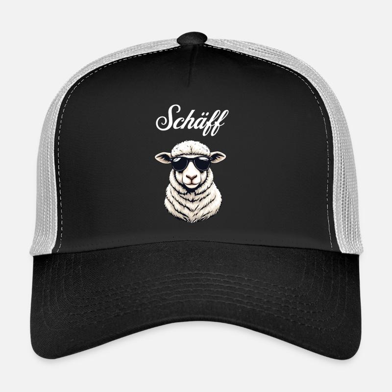 Schäff - Le patron décontracté en style laine Casquette trucker 