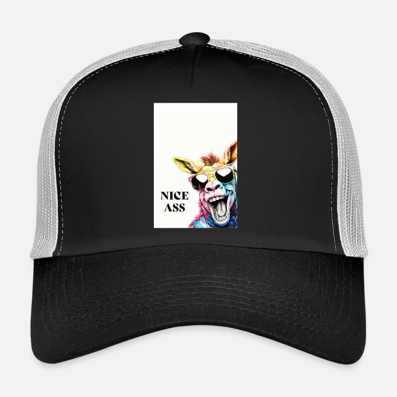 Beau Cul – Affiche drôle d’âne avec humour Casquette trucker 