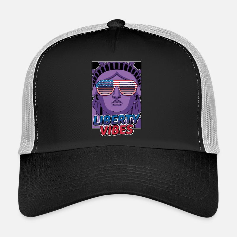 Liberty Vibes Statue de la Liberté Casquette trucker 