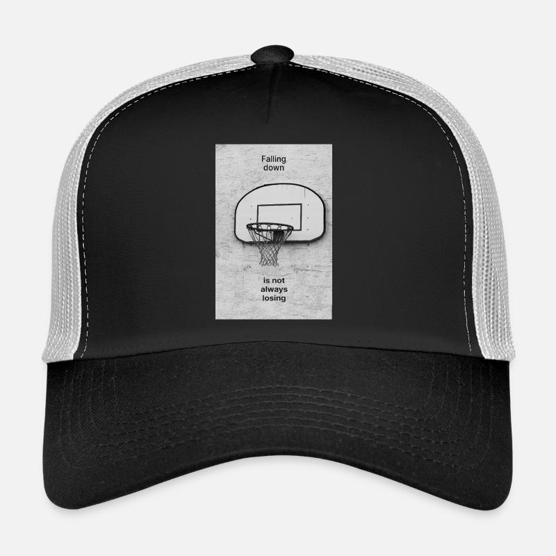 Tomber n’est pas toujours perdre – Affiche Casquette trucker 
