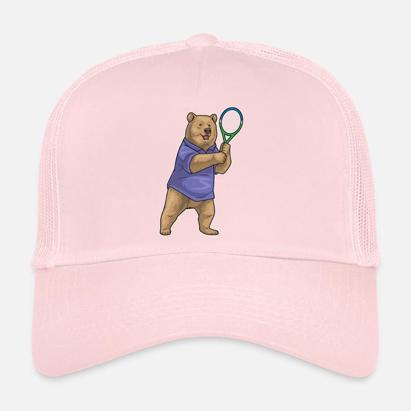 Raquette de tennis Bear Casquette trucker 