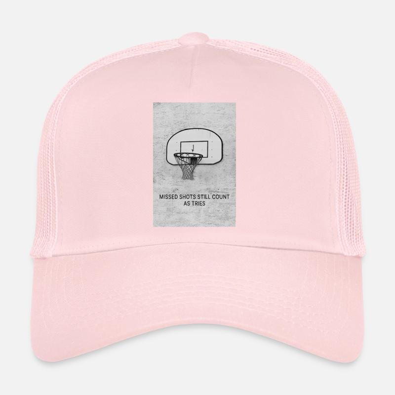 Les tirs manqués comptent toujours comme des essais Casquette trucker 