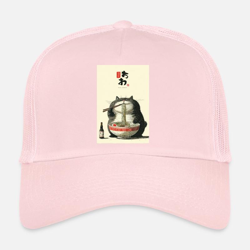 Chubby Cat Noodle Feast Trucker Cap