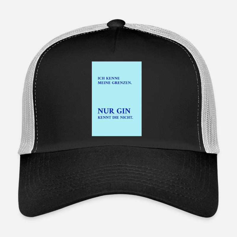 Only gin knows my limits – funny saying Trucker Cap