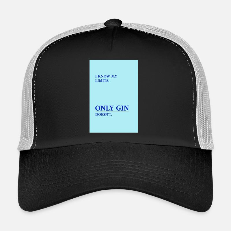 Le gin n’a pas de limites Casquette trucker 