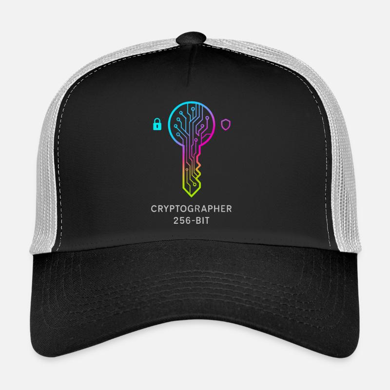 Expert en Cryptographie et Sécurité 256 bits Casquette trucker 
