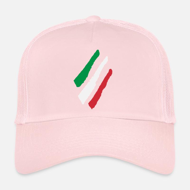 Drapeau italien Casquette trucker 