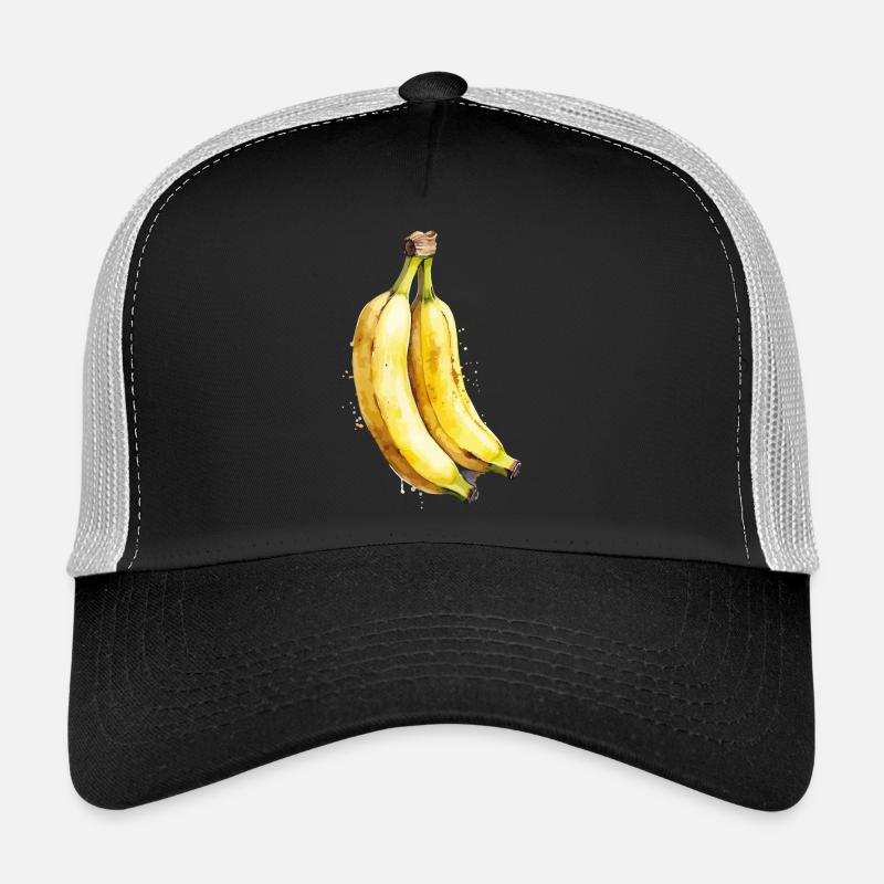 Banane Aquarell Trucker Cap