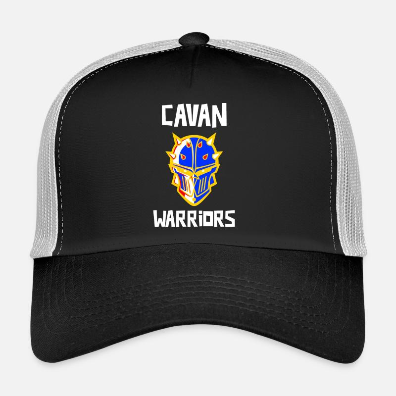 Cavan Warriors Irland - Trucker Cap - Schwarz/Steingrau