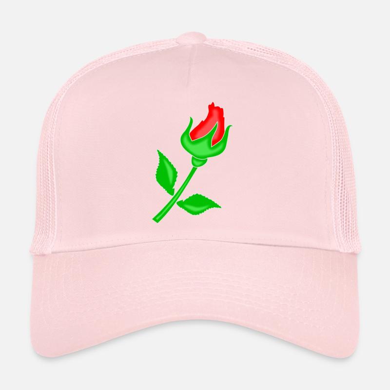 Rose Red Trucker Cap