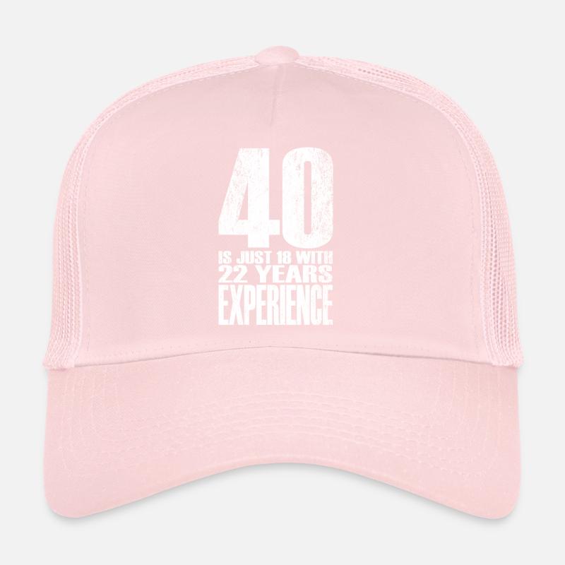 Forty Years Experience Trucker Cap