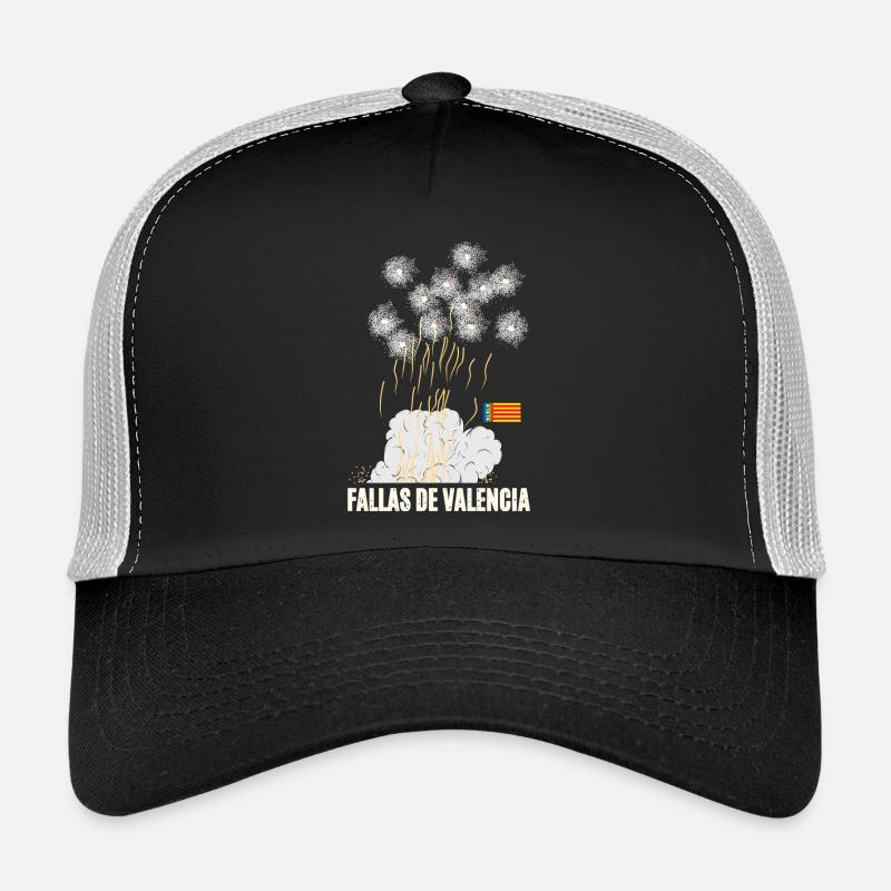 Fallas De Valencia Feuerwerk Trucker Cap