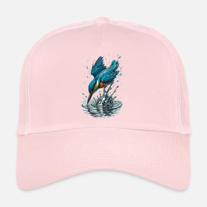Eisvogel im Einsatz Trucker Cap