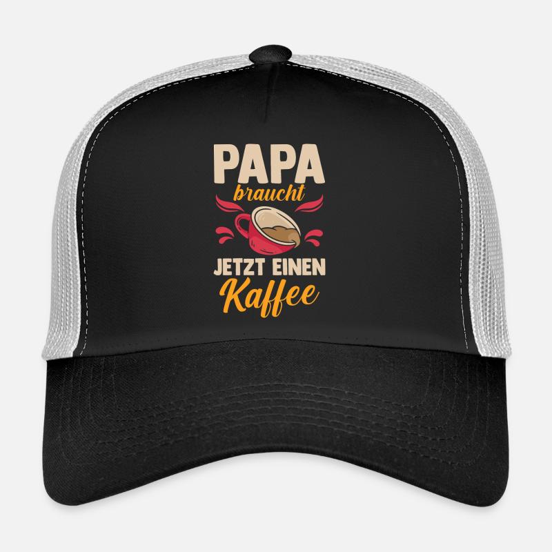 Coffee Father Father's Day Dad Trucker Cap