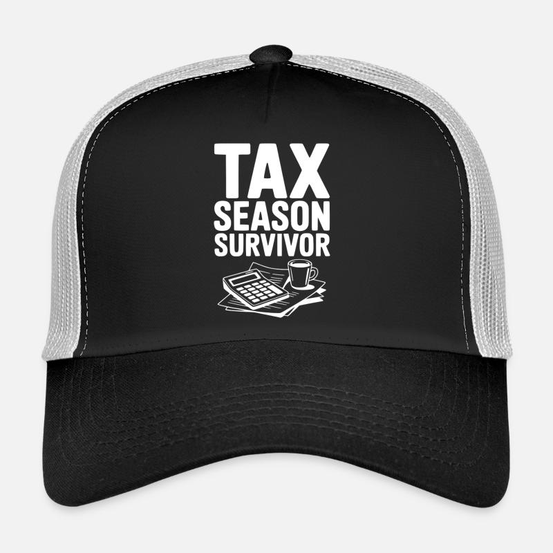 Survivant de la saison des impôts Casquette trucker 