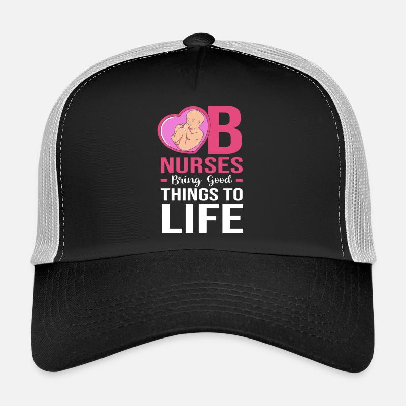 Krankenschwester Schwangerschaft Krankenhaus Trucker Cap