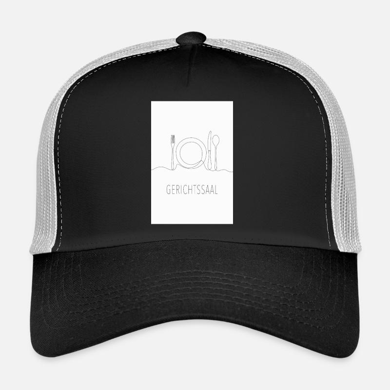Gerichtssaal Wortspiel Lustig Küche Trucker Cap