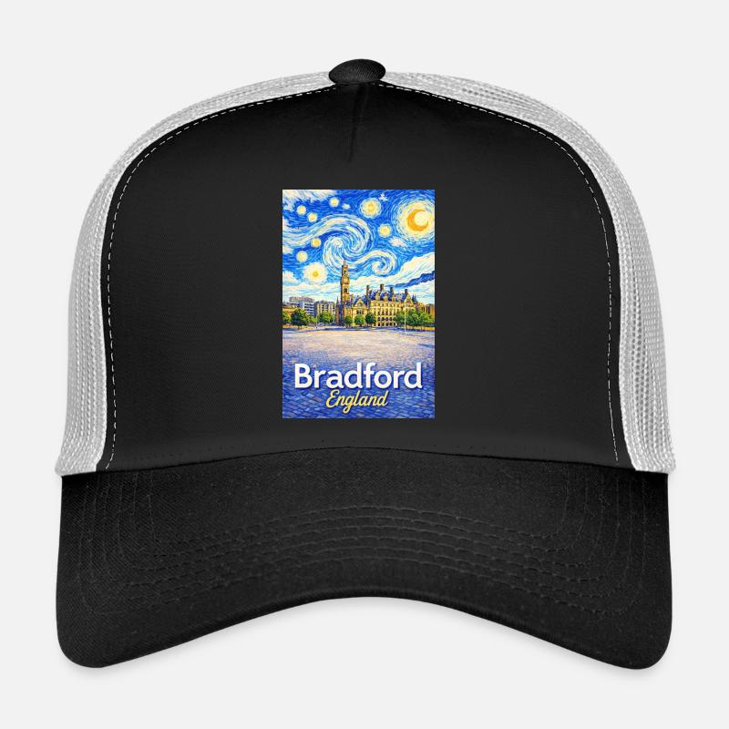 Bradford Angleterre Tourbillon Casquette trucker 