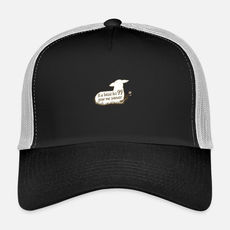 La brebis perdue et les 99 - Casquette trucker - noir/gris pierre