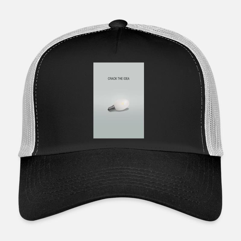 Crack The Idea Creative Thinking Poster Trucker Cap
