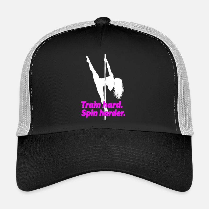 Silhouette de pole dance – Entraînez-vous à la rotation plus forte Casquette trucker 