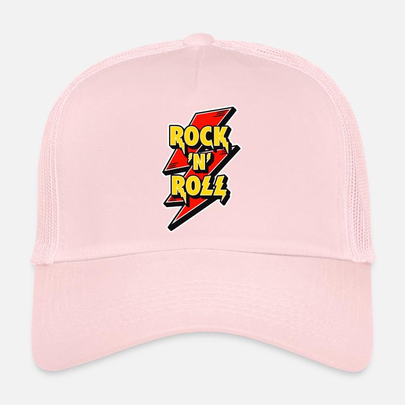 Logo de l’éclair Rock 'n' Roll Casquette trucker 