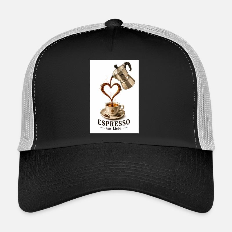 EspressoHerz aus Liebe Trucker Cap