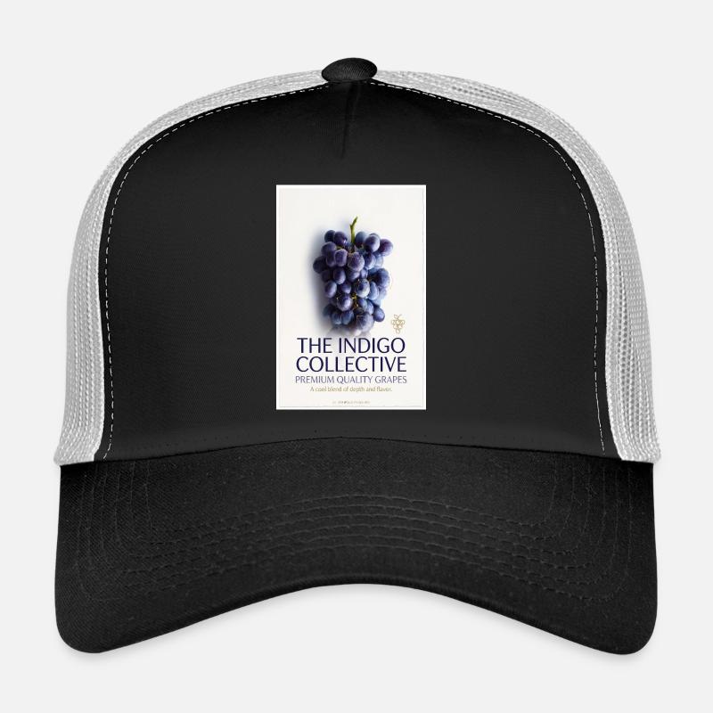 Indigo Collective Grapes Label Trucker Cap