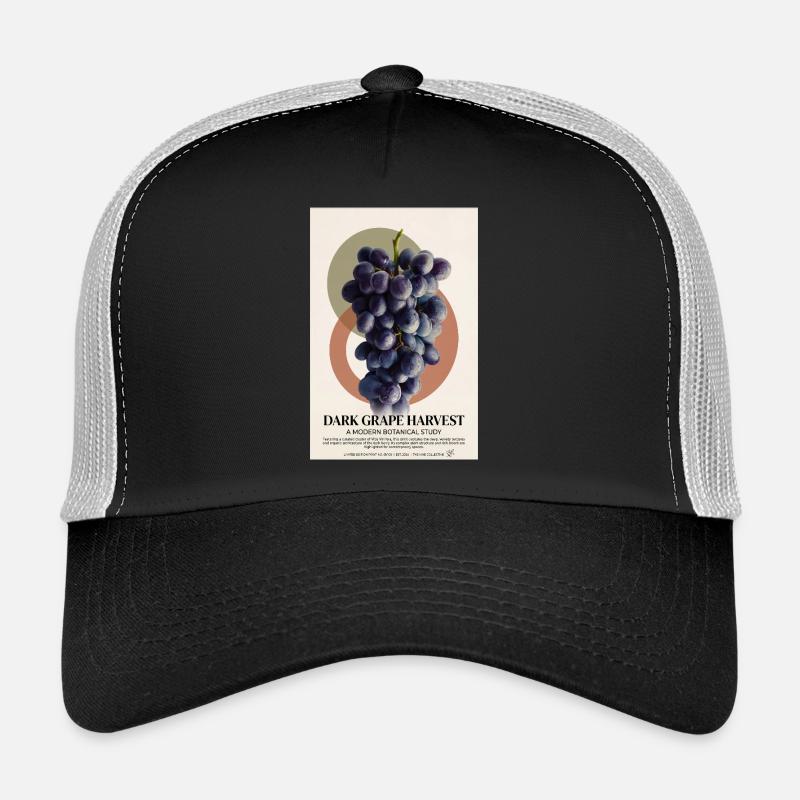Dunkle Traubenernte Trucker Cap