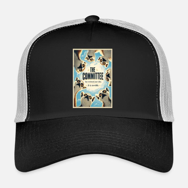 Das Komitee-Lemurs-Plakat Trucker Cap