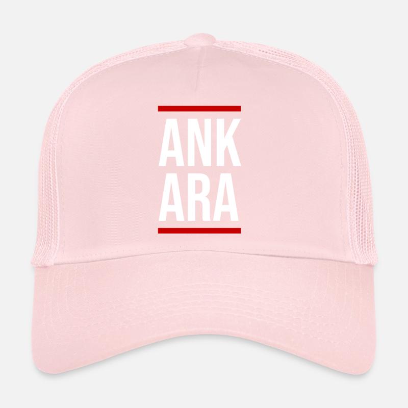 Typographie en blocs gras d’Ankara Casquette trucker 