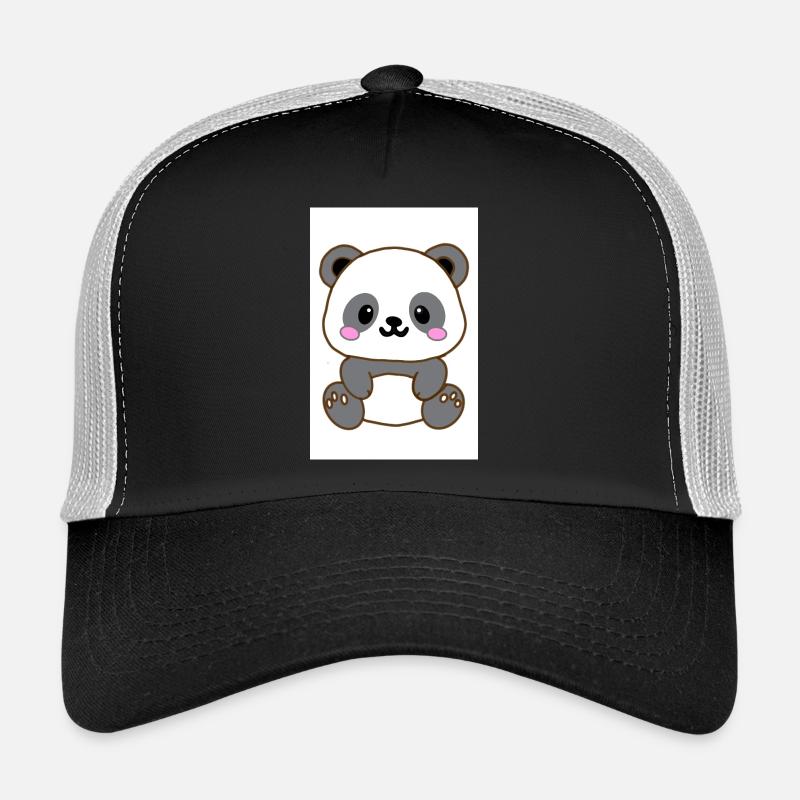 Panda kawaï  Casquette trucker 
