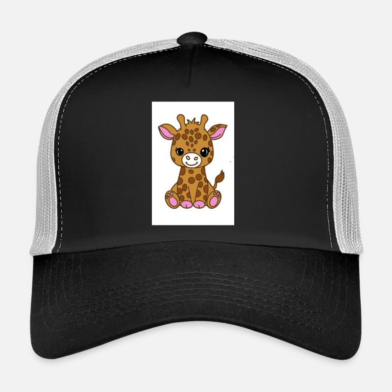 Girafon kawaï  Casquette trucker 