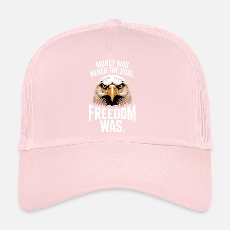 Objectif financier Esprit de liberté Entrepreneur Liberté Casquette trucker 
