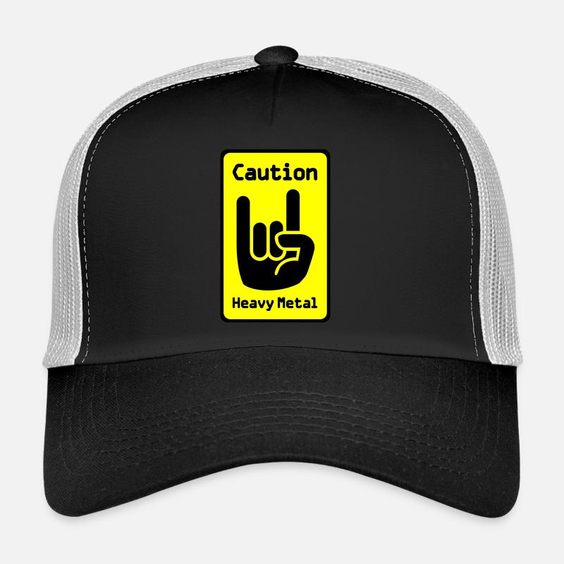 Caution: Heavy Metal Trucker Cap