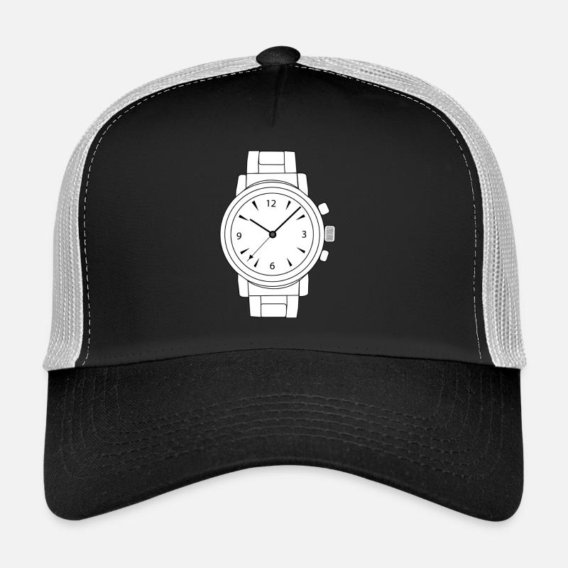 clock time clock time hourglass hourglass19 Trucker Cap