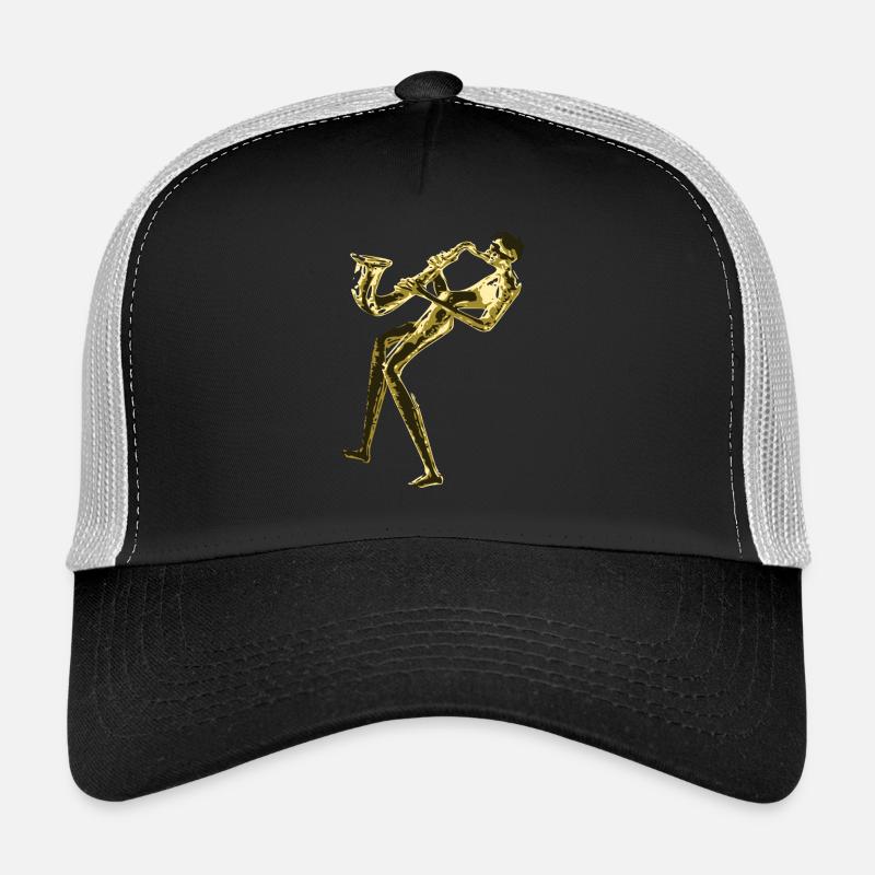 Jazz Saxophone Trucker Cap
