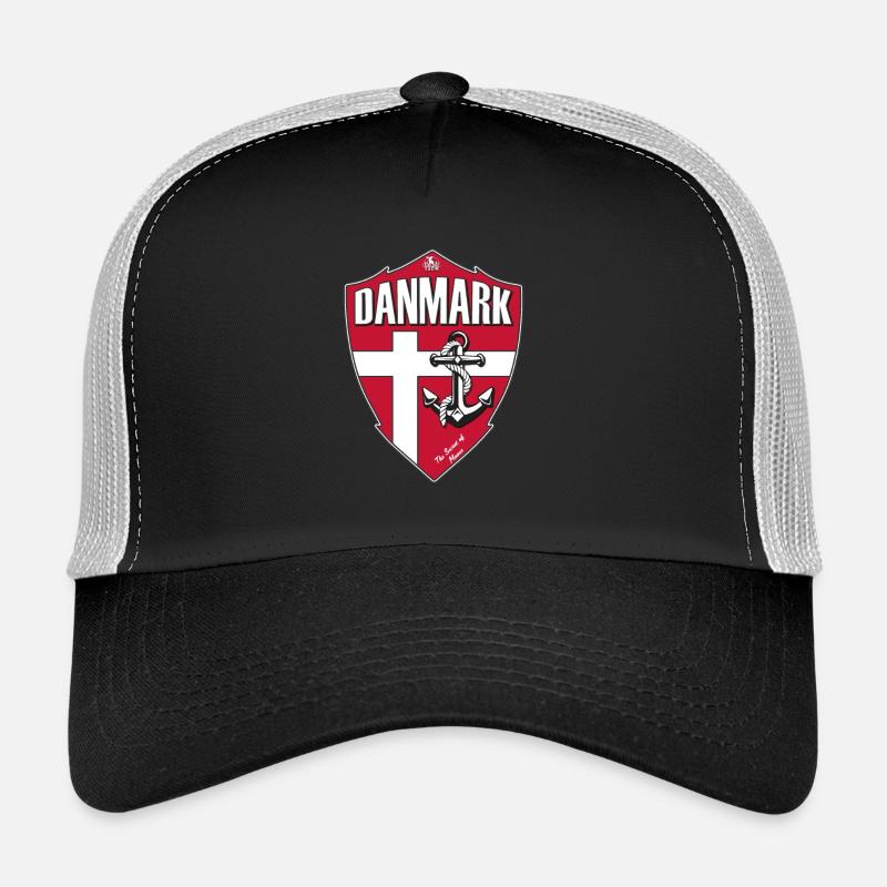 Danemark - Bouclier - Armoiries Casquette trucker 