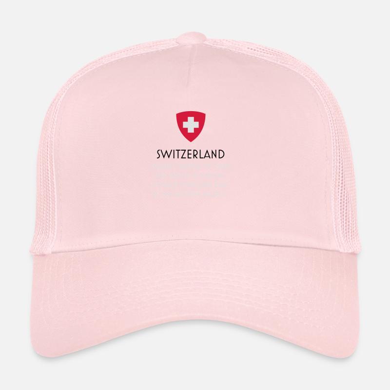 Guns control Swiss Casquette trucker 