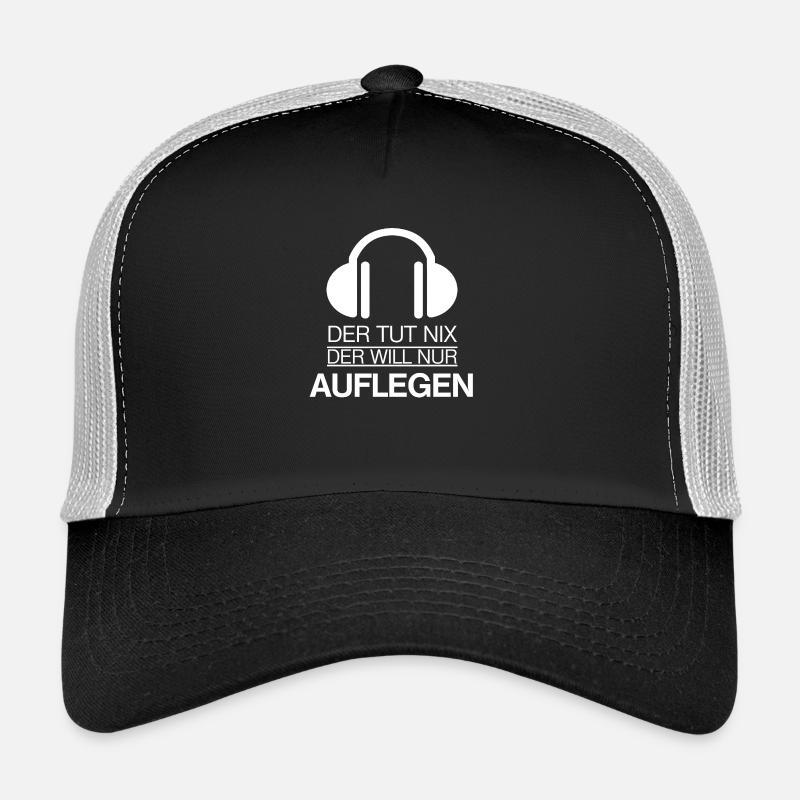 DJ - Der tut nix - Trucker Cap - Schwarz/Steingrau
