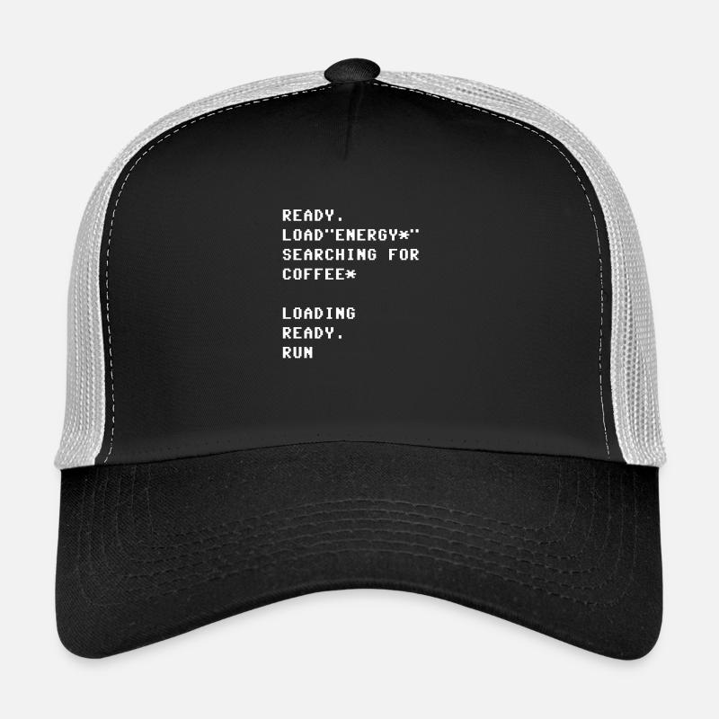 Ready Load Run - Trucker Cap - Schwarz/Steingrau